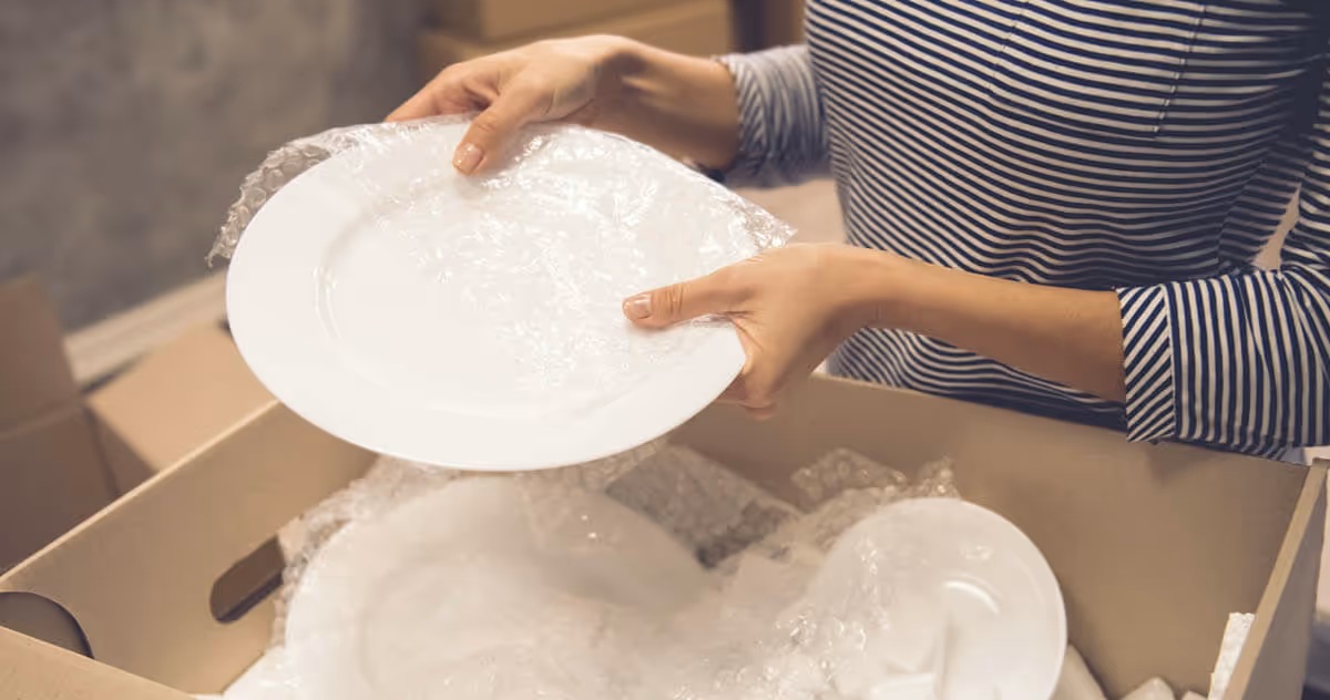 How To Pack Dishes And Crystal